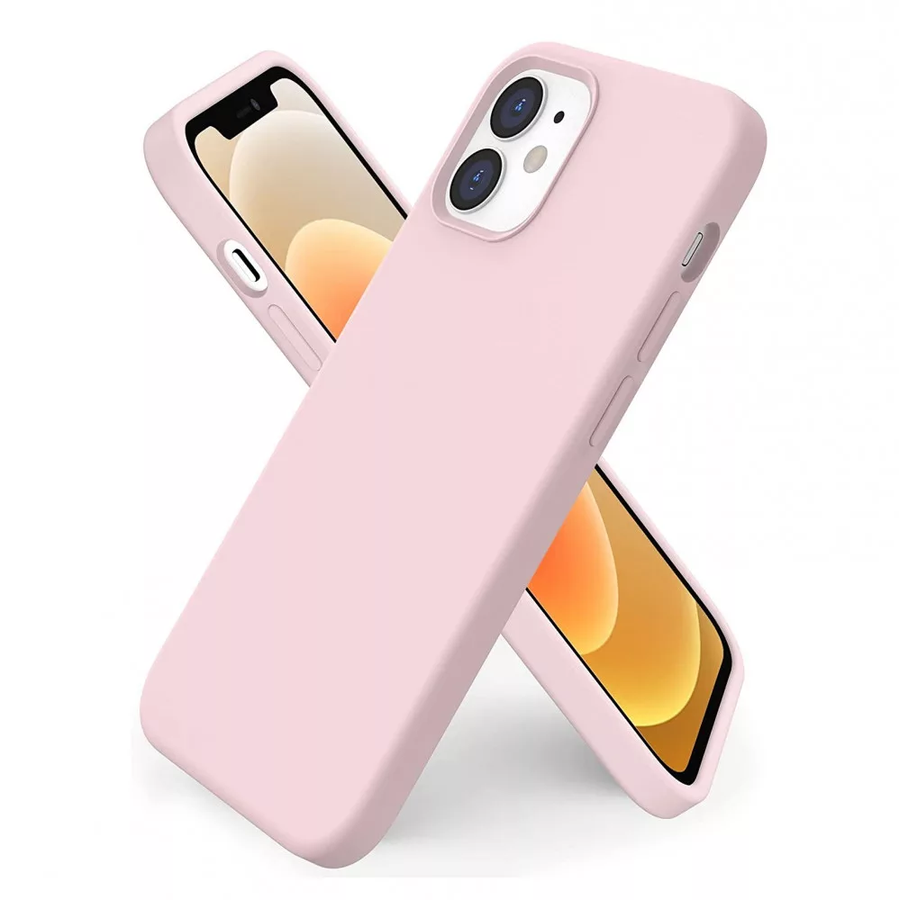 Kryt iPhone 14 Siliconový růžový