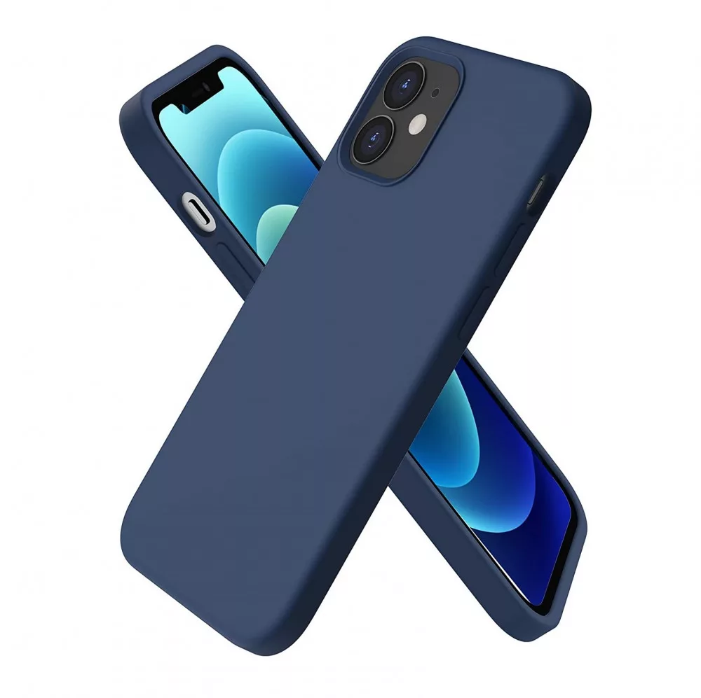 Kryt Samsung Galaxy A14 4G / 5G Siliconový tmavě modrý