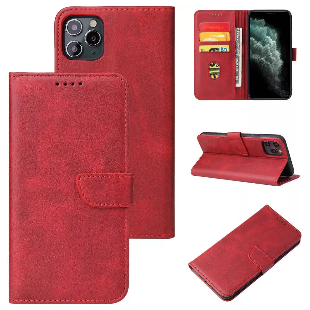 Pouzdro flip Samsung Galaxy S23 Ultra Nexeri Wallet červené