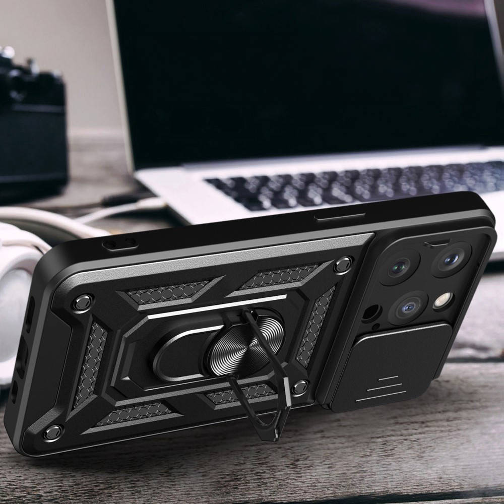 Kryt iPhone 16 Pro Max Nexeri CamShield Pro černý
