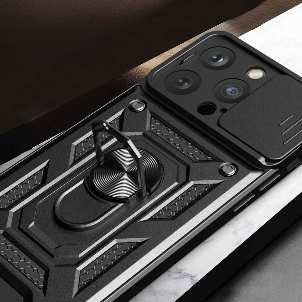 Kryt iPhone 16 Pro Max Nexeri CamShield Pro černý