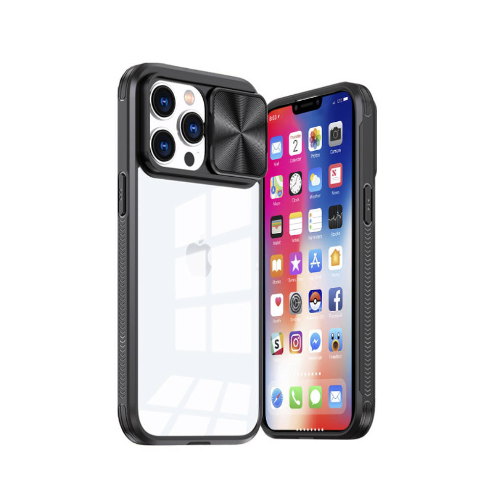 Kryt iPhone 15 Pro Max Nexeri Camslider černý