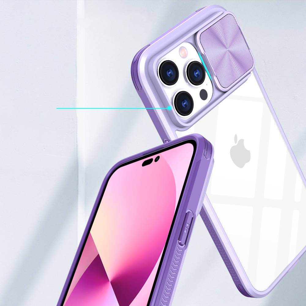 Kryt iPhone 15 Plus Nexeri Camslider purple