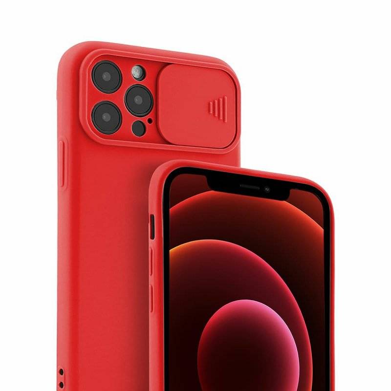 Kryt Motorola Moto G10 / G30 s krytem fotoaparátu - červený