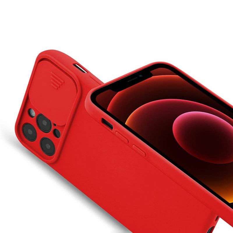 Kryt Motorola Moto G10 / G30 s krytem fotoaparátu - červený