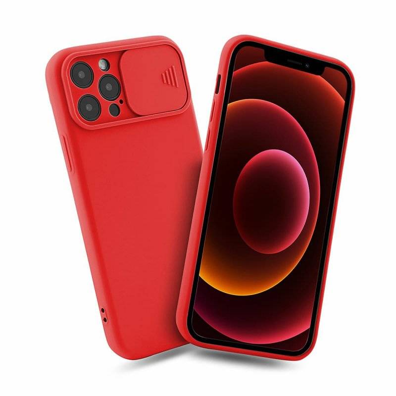 Kryt Motorola Moto G10 / G30 s krytem fotoaparátu - červený