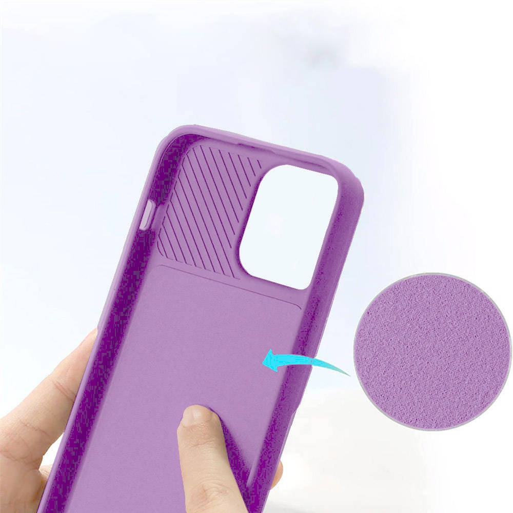 Kryt Samsung Galaxy A34 5G s krytem fotoaparátu - fialový