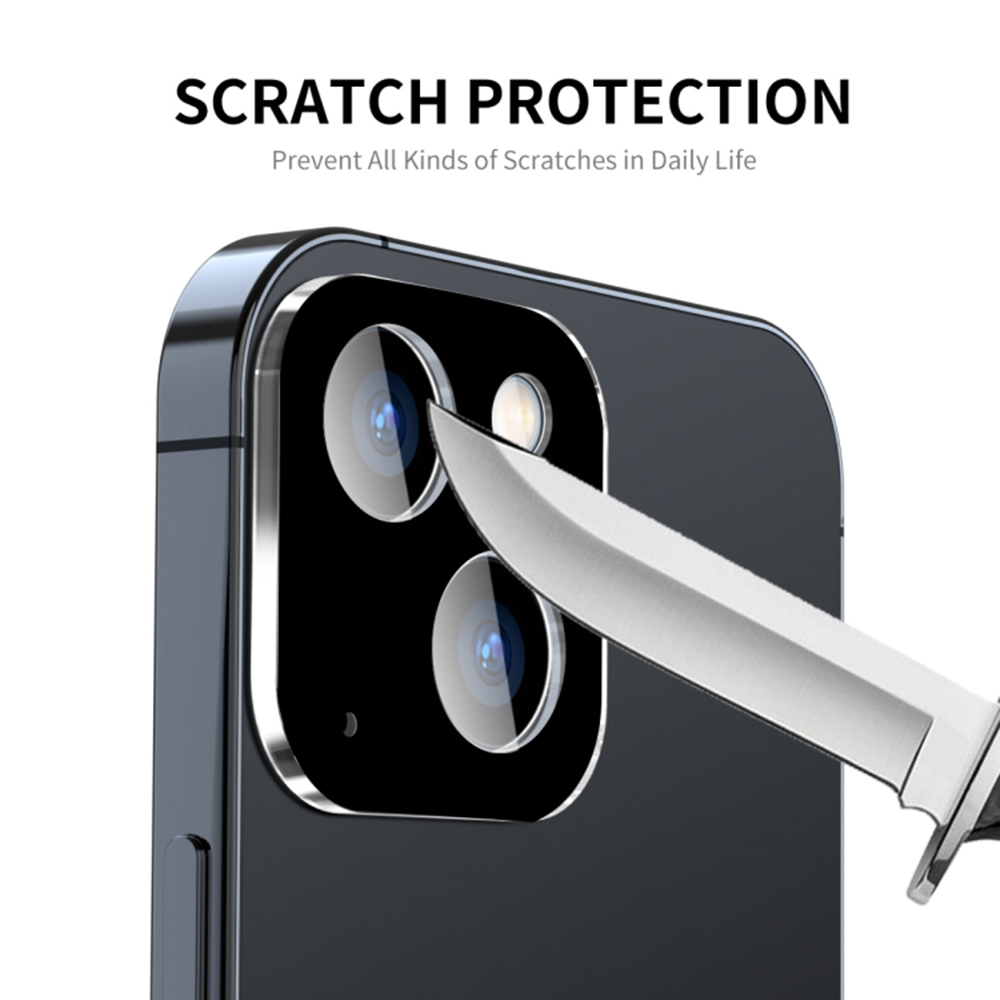 Sklo pro celý fotoaparát iPhone 15 Plus – černé
