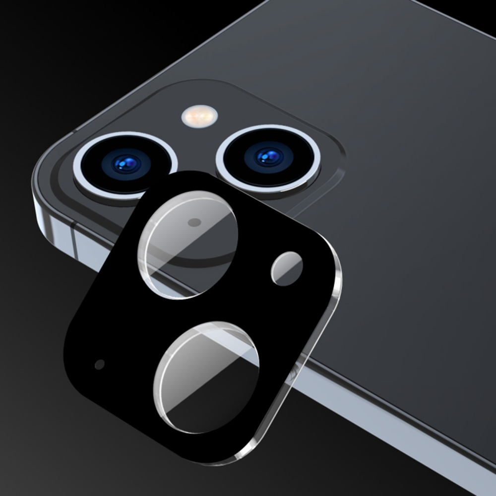 Sklo pro celý fotoaparát iPhone 15 Plus – černé