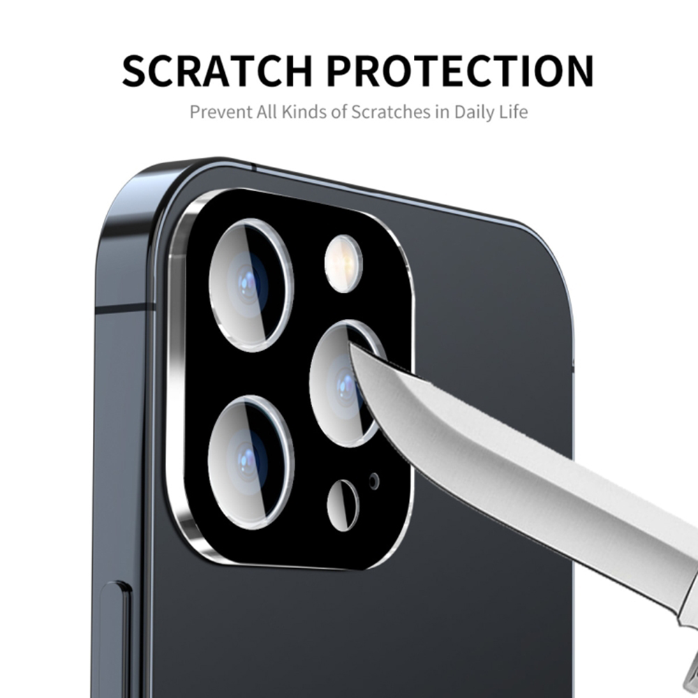 Sklo pro celý fotoaparát iPhone 15 Pro Max – černé