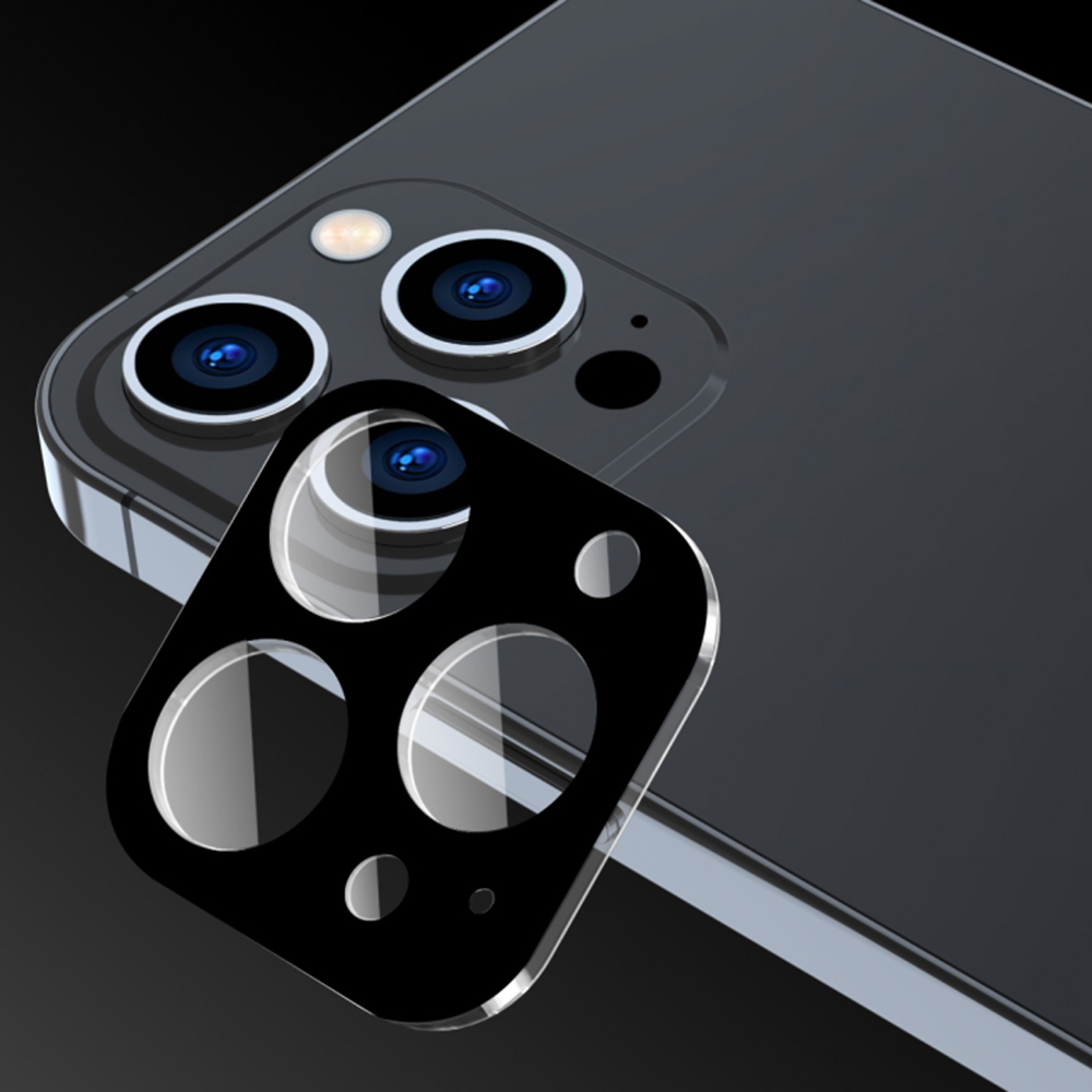 Sklo pro celý fotoaparát iPhone 15 Pro Max – černé