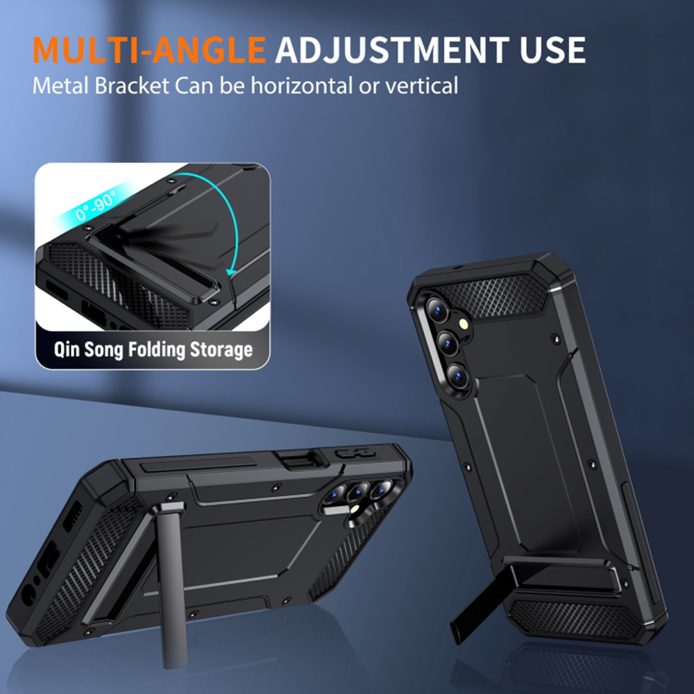 Kryt Samsung Galaxy A54 , Techsuit - Hybrid Armor Kickstand, černý