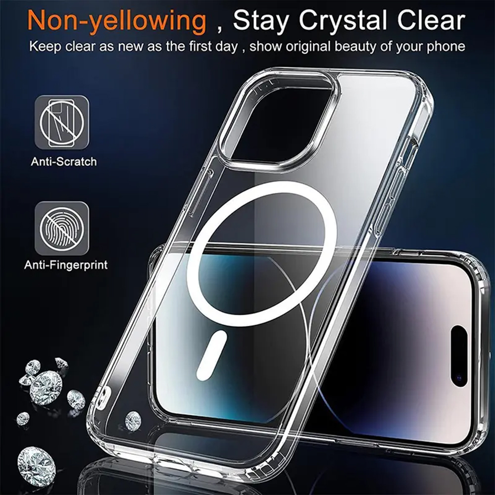 Kryt iPhone 14 Pro, Techsuit - MagSafe Pro, černý