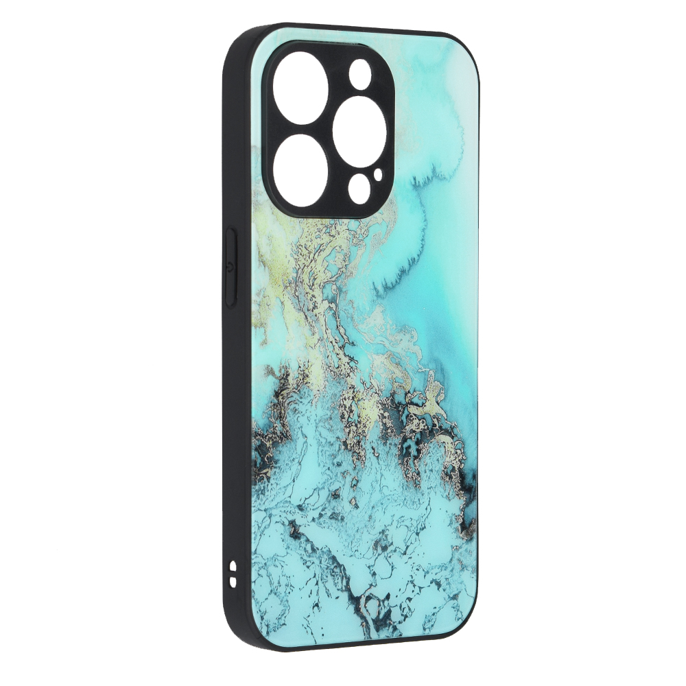 Pouzdro iPhone 15 Plus Techsuit - Glaze Series, Blue Ocean