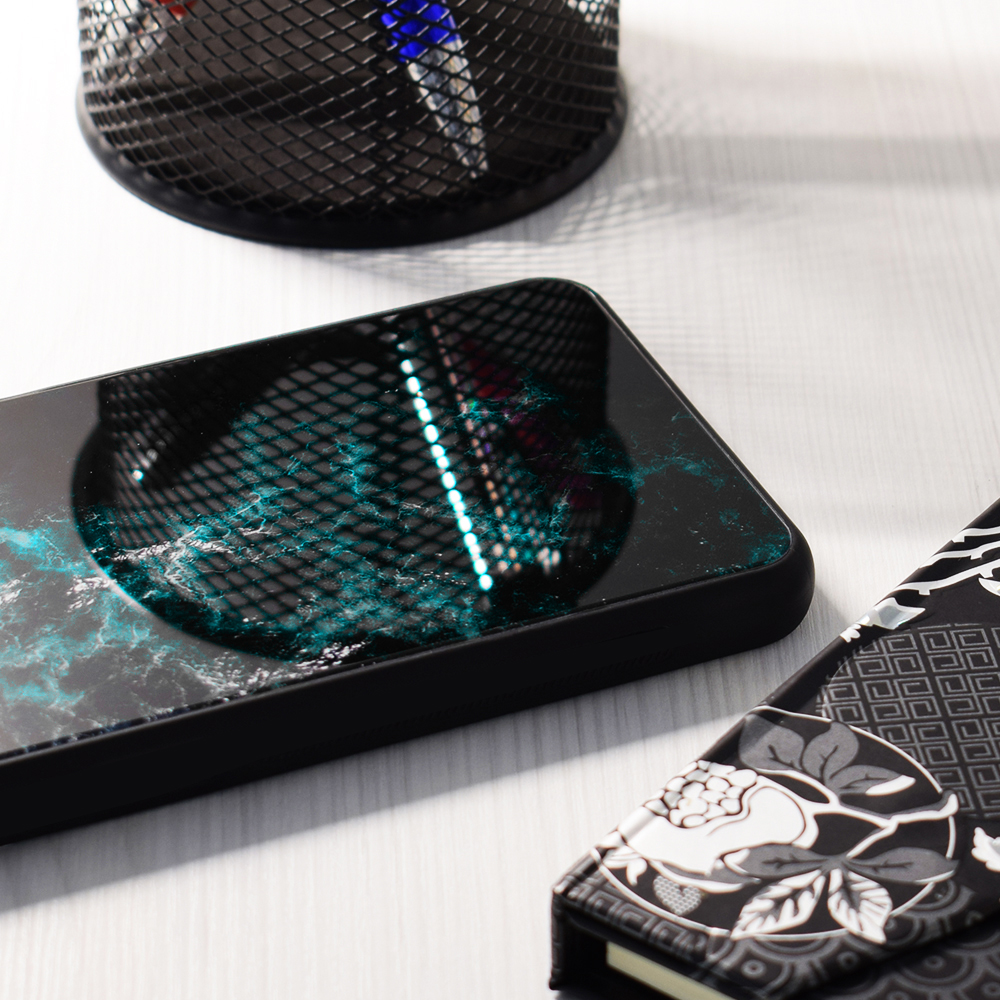 Pouzdro iPhone 15 Plus Techsuit - Glaze Series, Blue Nebula