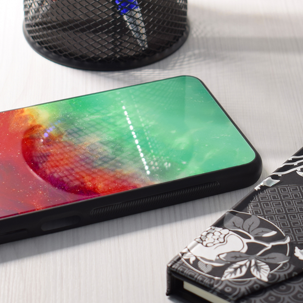 Pouzdro Samsung Galaxy S21 FE Techsuit - Glaze Series, Fiery Ocean