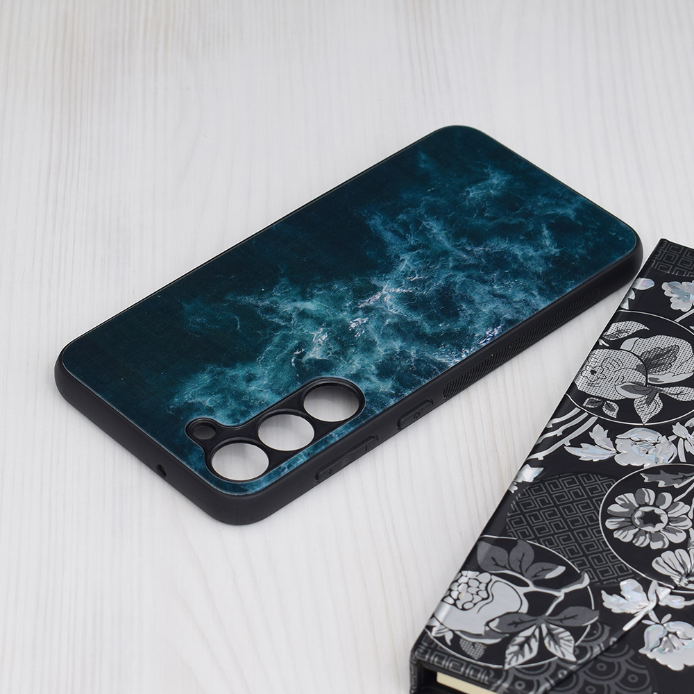 Pouzdro Samsung Galaxy S22 Plus Techsuit - Glaze Series, Blue Nebula