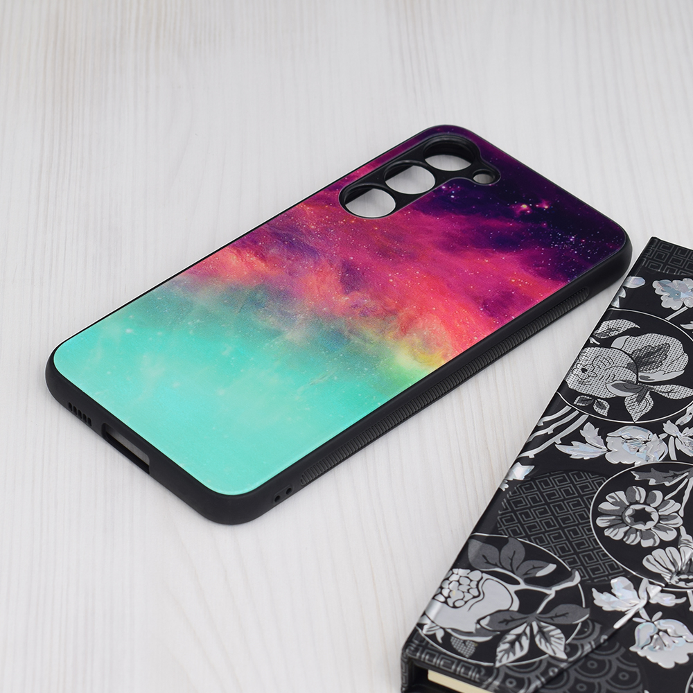 Pouzdro Samsung Galaxy S21 Techsuit - Glaze Series, Fiery Ocean