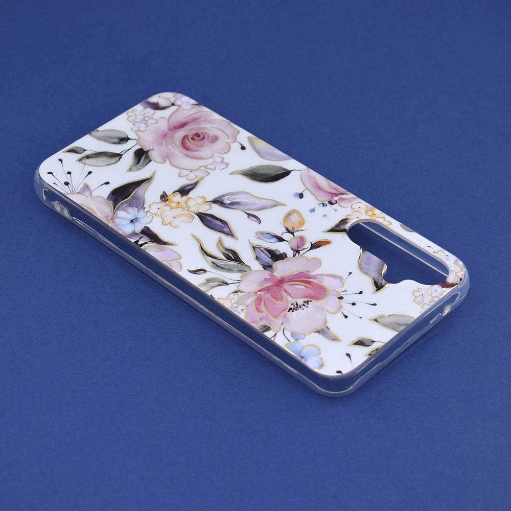 Kryt Samsung Galaxy A14 4G / A14 5G Techsuit - Marble Series - Chloe White