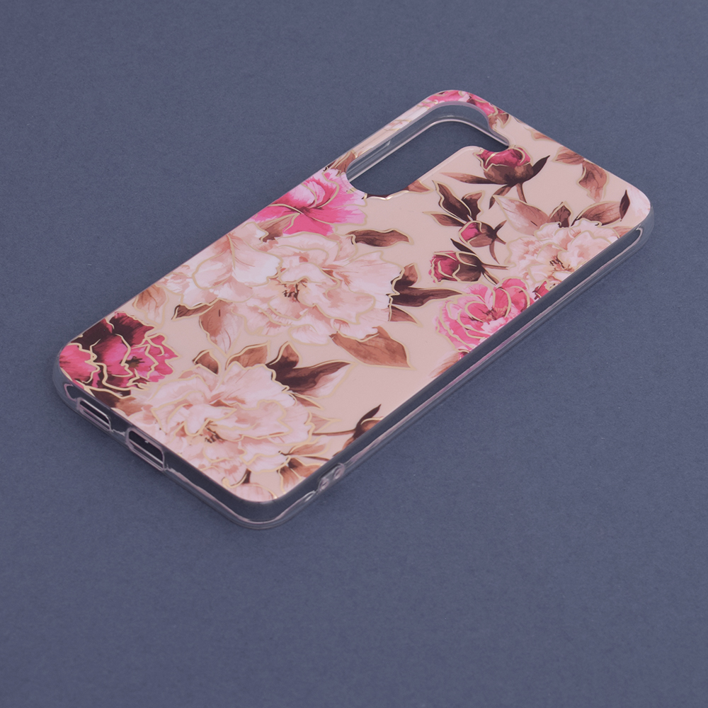Kryt Samsung Galaxy S23 Techsuit - Marble Series - Mary Berry Nude