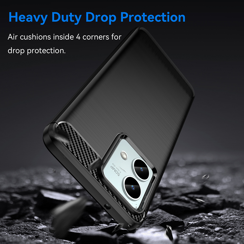 Kryt Motorola Moto G54 / G54 Power / G64 Armored Carbon black