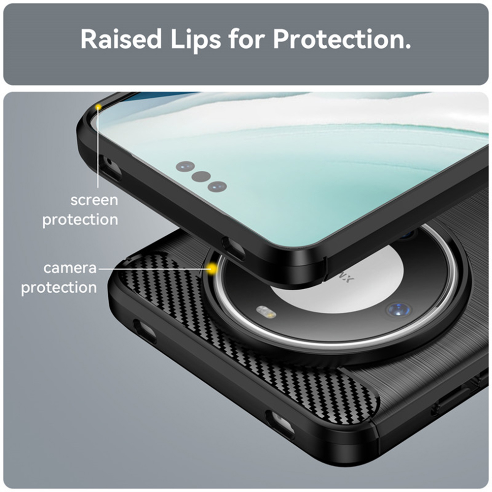 Kryt Huawei Mate 60 Armored Carbon černý