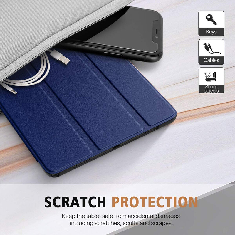 Pouzdro pro tablet Samsung Galaxy Tab A9 / A11, Techsuit FoldPro modré