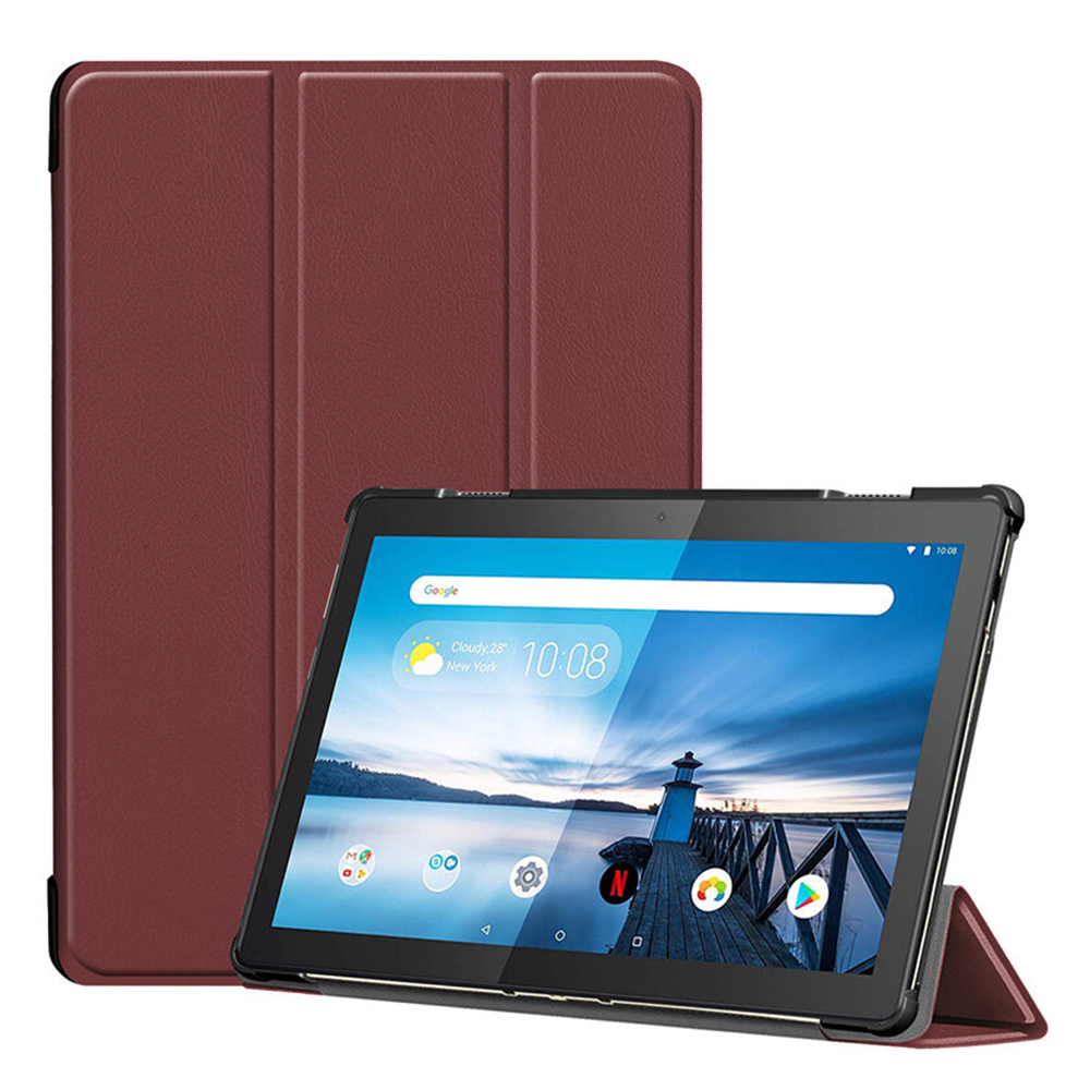 Pouzdro pro tablet Lenovo Tab M10 5G, Techsuit FoldPro burgundy