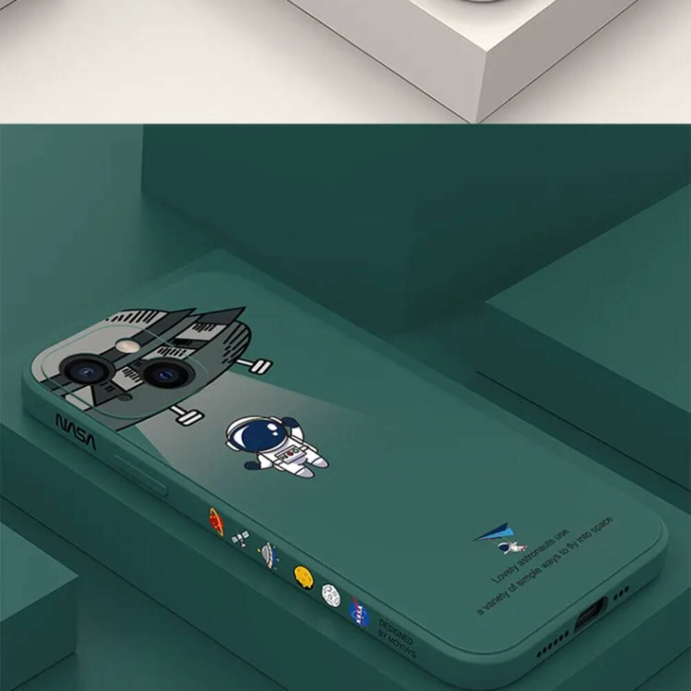 Kryt Xiaomi Redmi 12 4G Astronaut NASA zelený