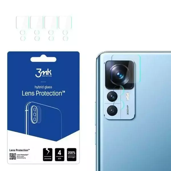 Tvrzené sklo Hybrid Glass na fotoaparát Xiaomi 13 Lite, 3MK Flexible Glass Lens