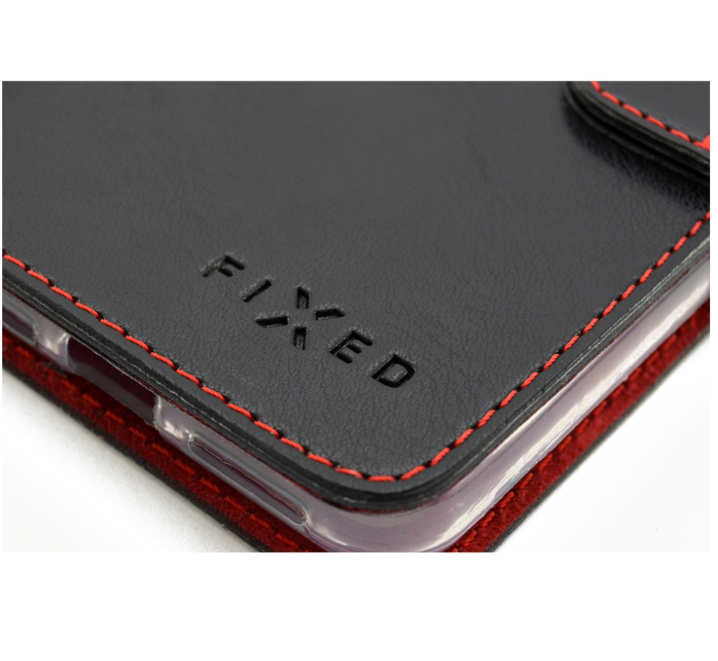 Pouzdro Honor 6A Pro, FIXED FIT, černé