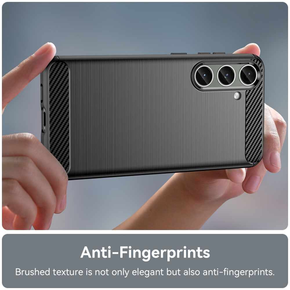 Kryt Samsung Galaxy S24 Plus, Armored Carbon černý