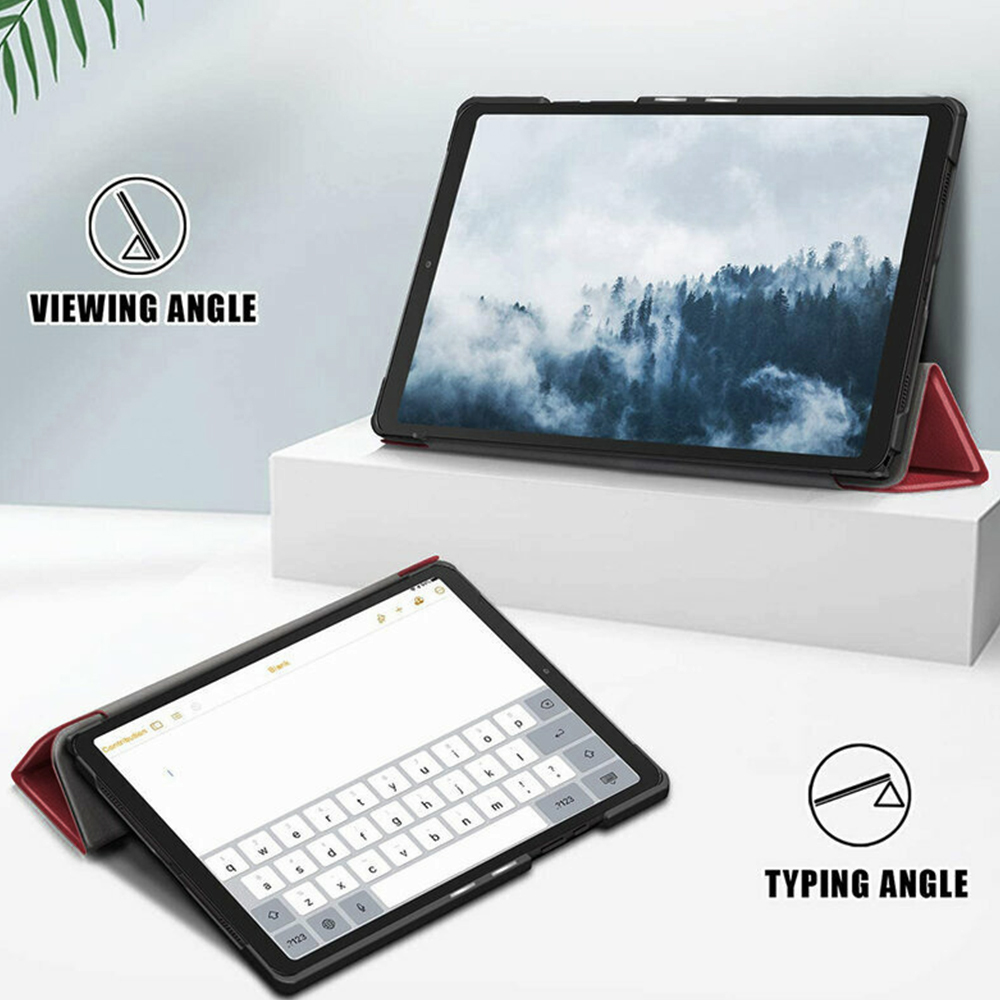 Pouzdro pro tablet Samsung Galaxy Tab S9 Ultra, Techsuit FoldPro burgundy