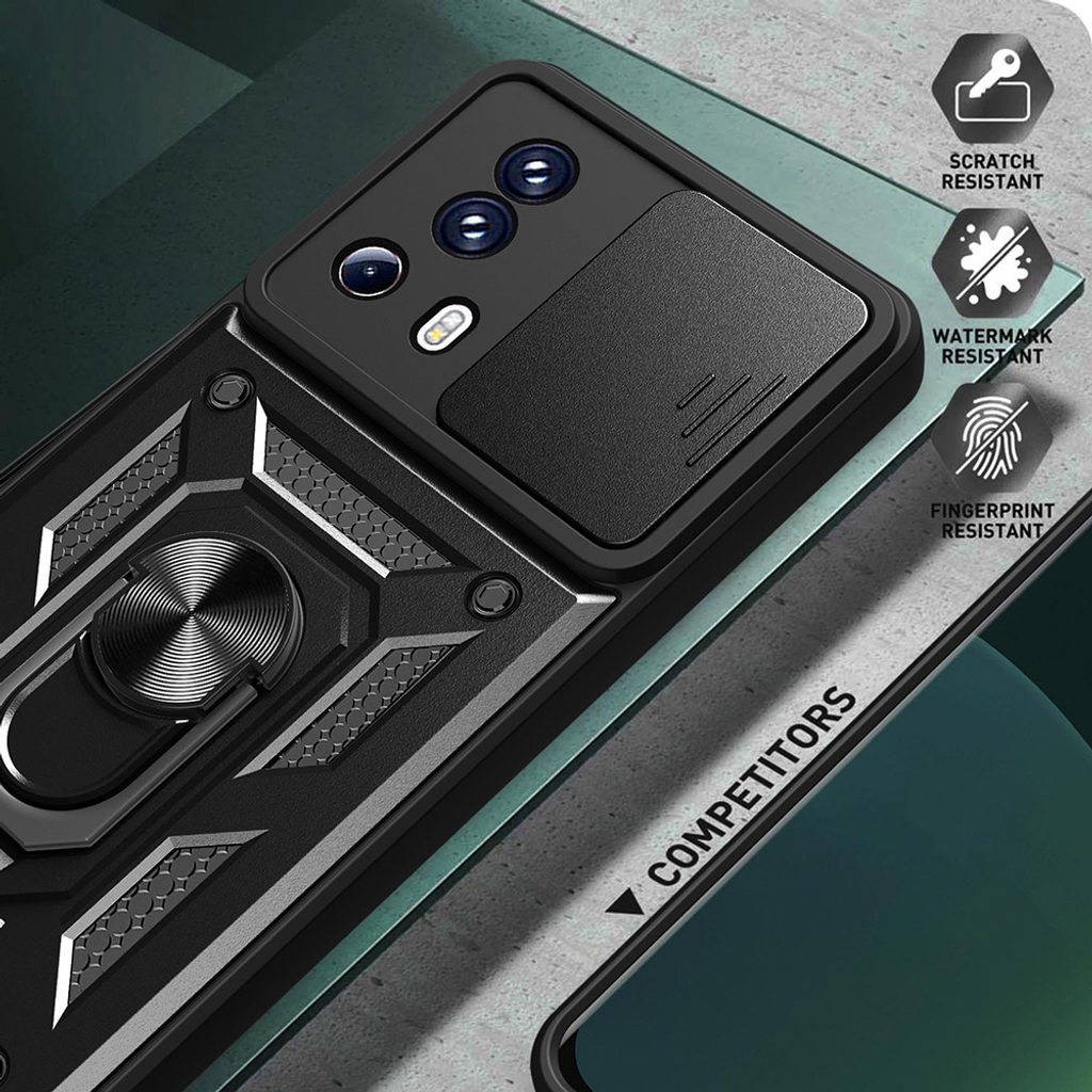 Kryt Xiaomi 14 Techsuit CamShield Pro green