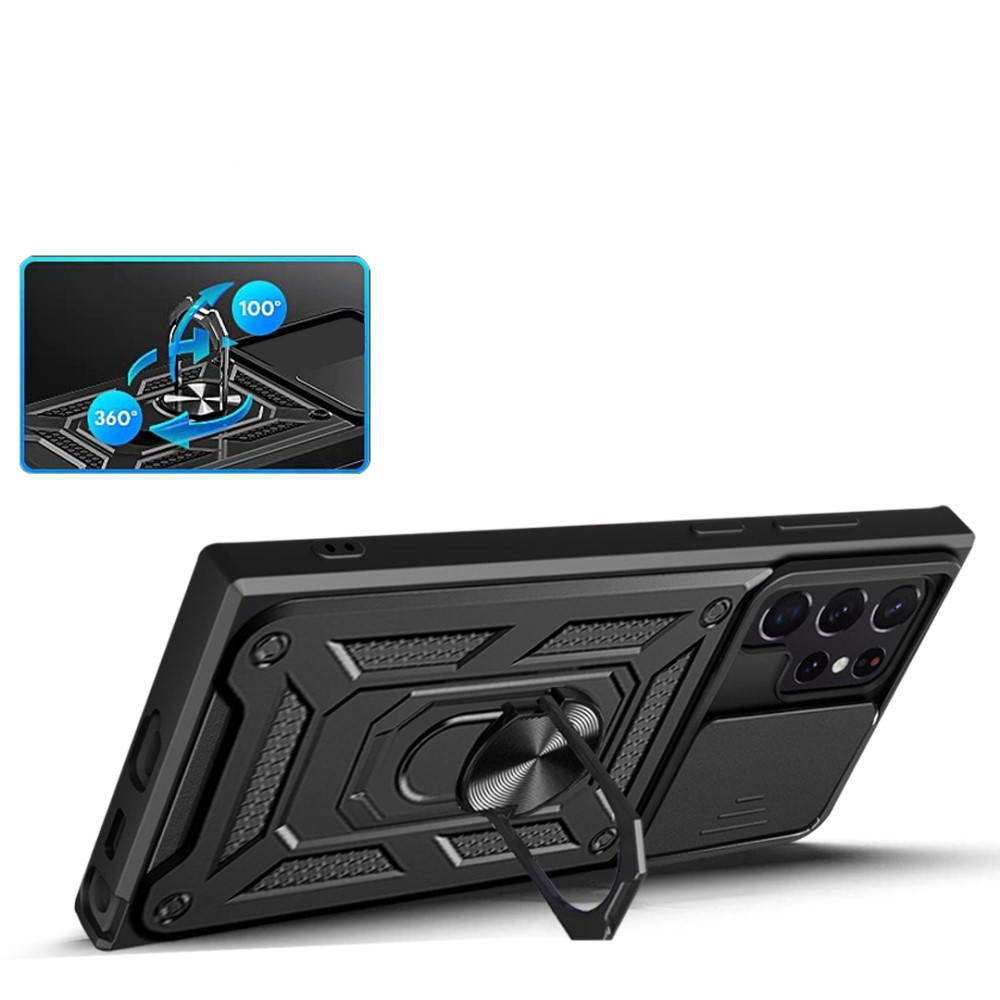 Kryt Samsung Galaxy S24 Ultra Nexeri CamShield Pro černý