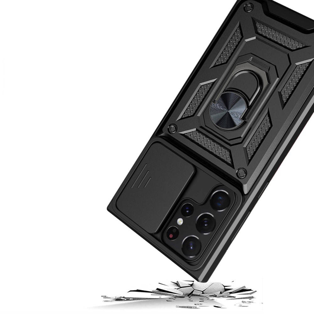 Kryt Samsung Galaxy S24 Ultra Nexeri CamShield Pro černý