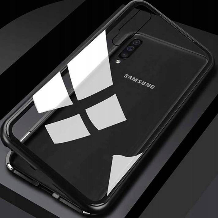 Pouzdro Samsung Galaxy S23 FE 3in1 Double Magnetic 360° Aluminium & Glass black