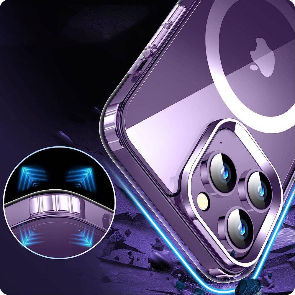 Kryt Samsung Galaxy S24 Tech-Protect FlexAir Hybrid MagSafe transparentní