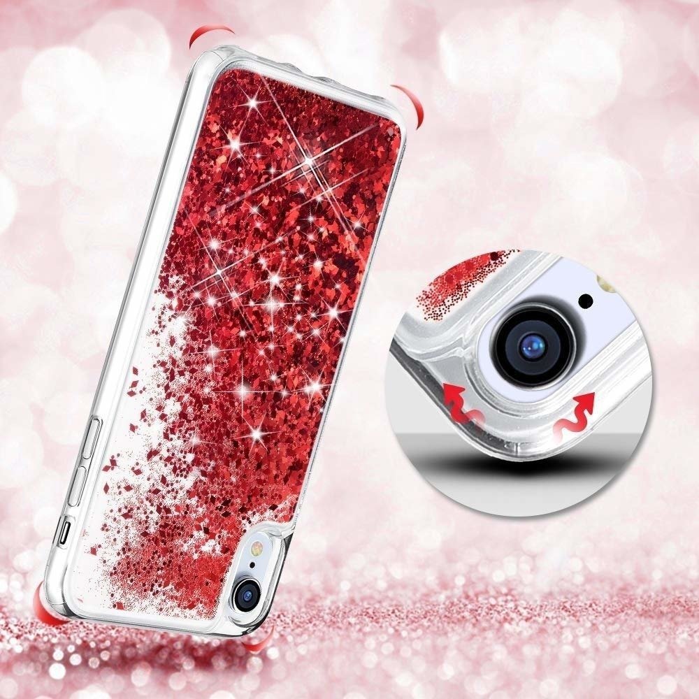 Kryt Huawei P40 Lite E Liquid červené