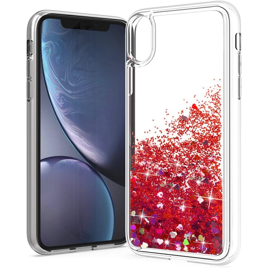 Kryt Huawei P40 Lite E Liquid červené