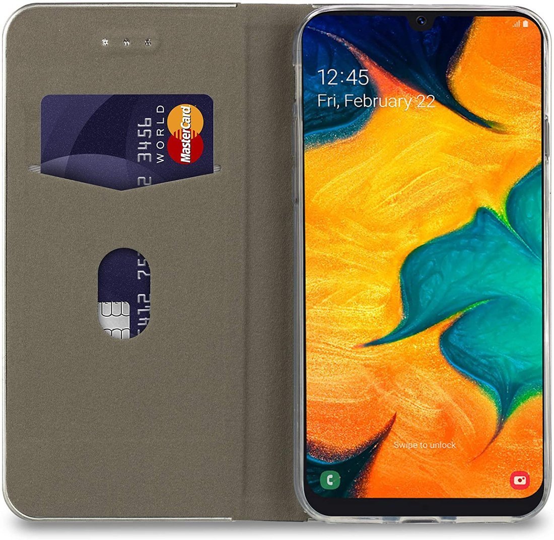 Pouzdro HUAWEI Y6P s flipem, umělá kůže Venus černé