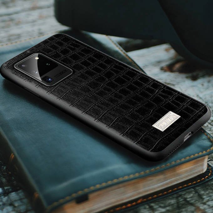 Kryt Samsung Galaxy S21 PLUS Sulada Luxurious černý