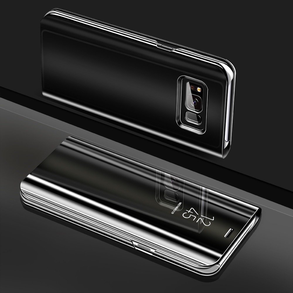 Pouzdro Huawei P40 Lite E Clear View Cover černé