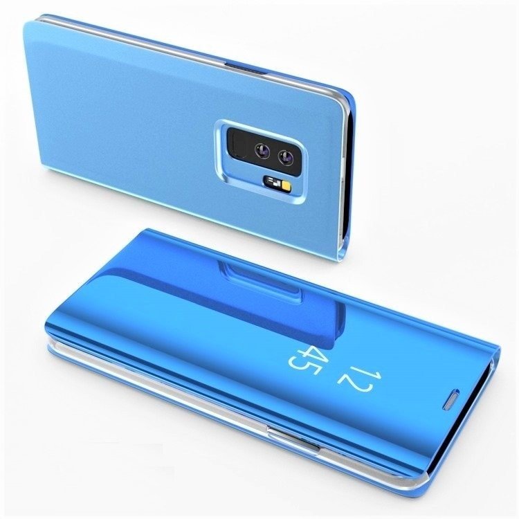 Pouzdro Huawei P40 Lite Clear View Cover modré