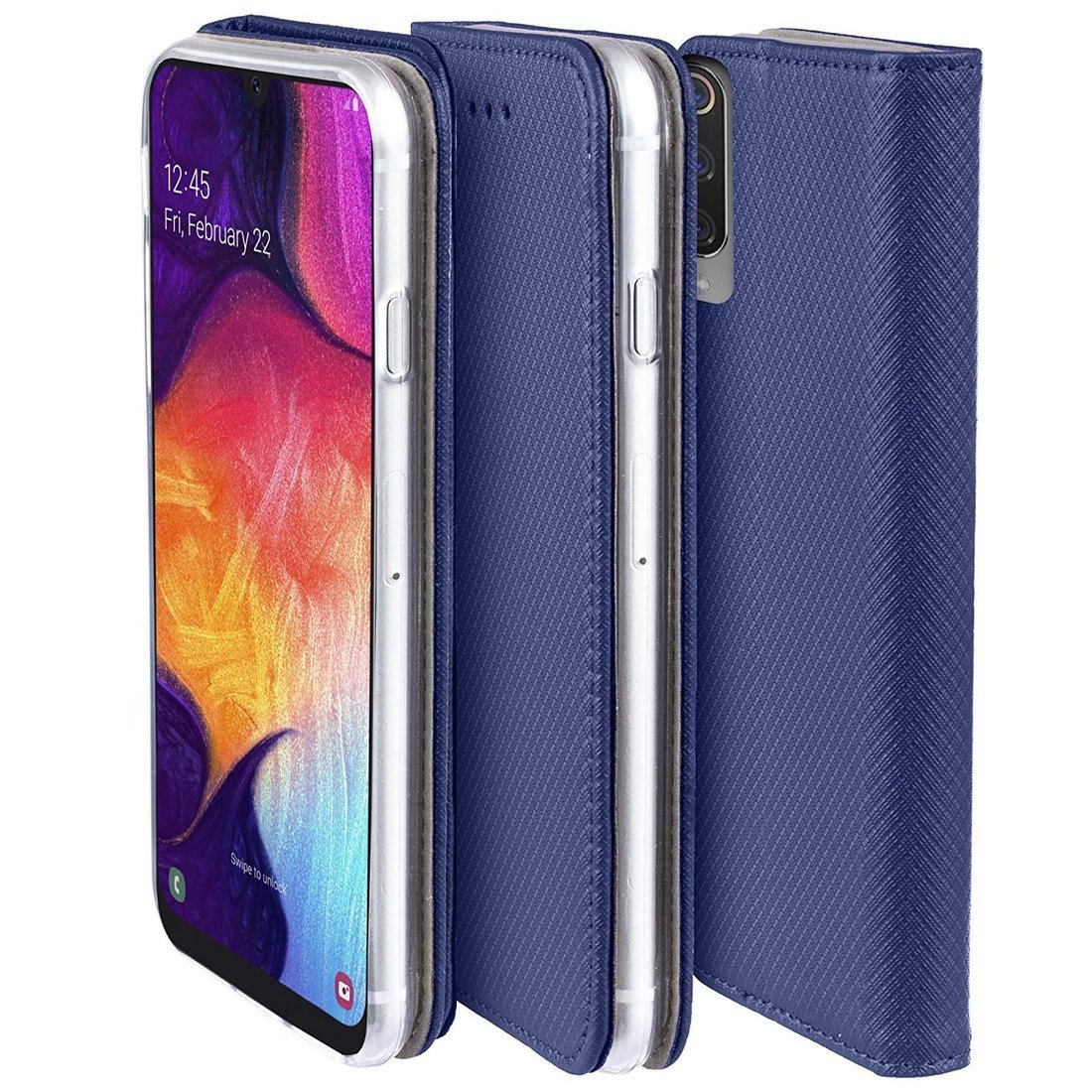 Pouzdro flip Honor Magic 7 Lite modré