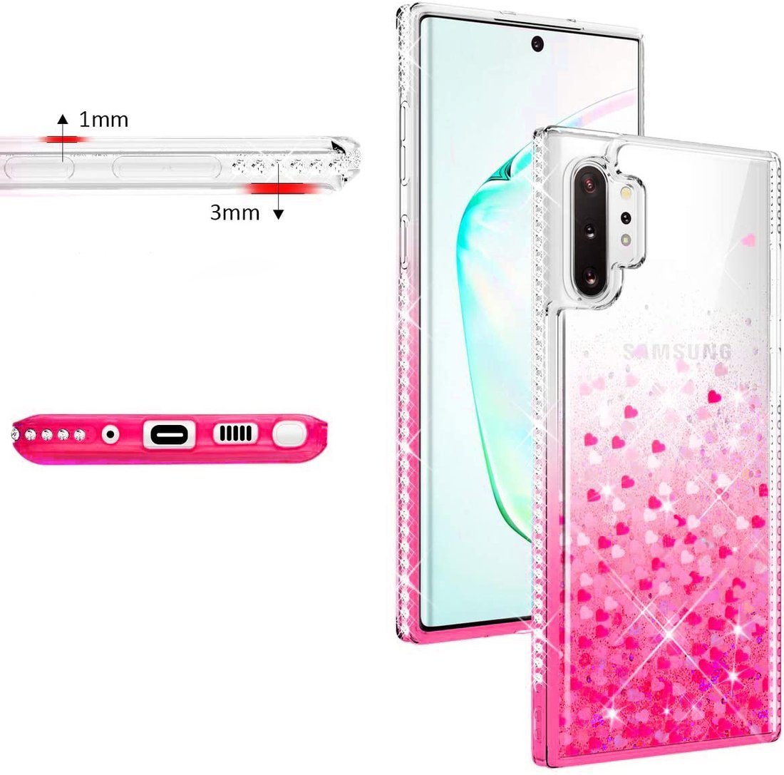 Kryt Samsung Galaxy A02s Diamond Liquid  Glitter růžový