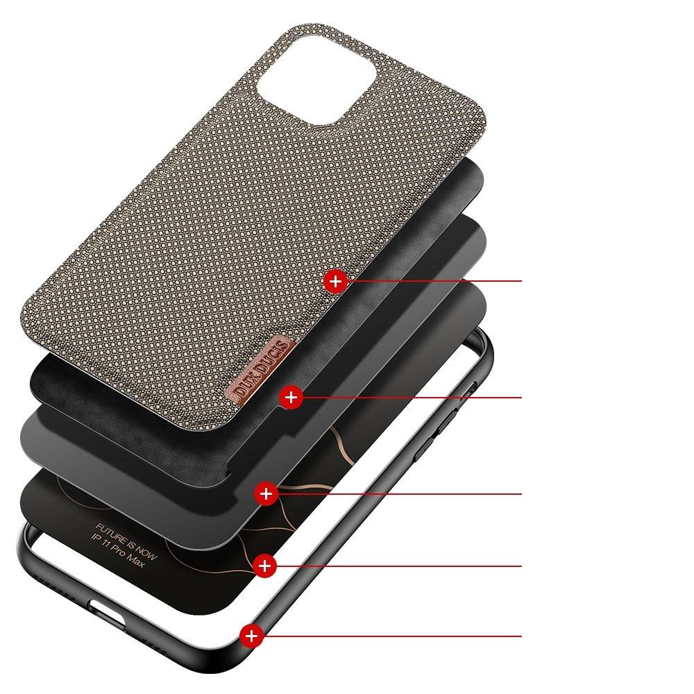 Kryt Samsung Galaxy A72 5G Dux Ducis Fino nylon case zelený