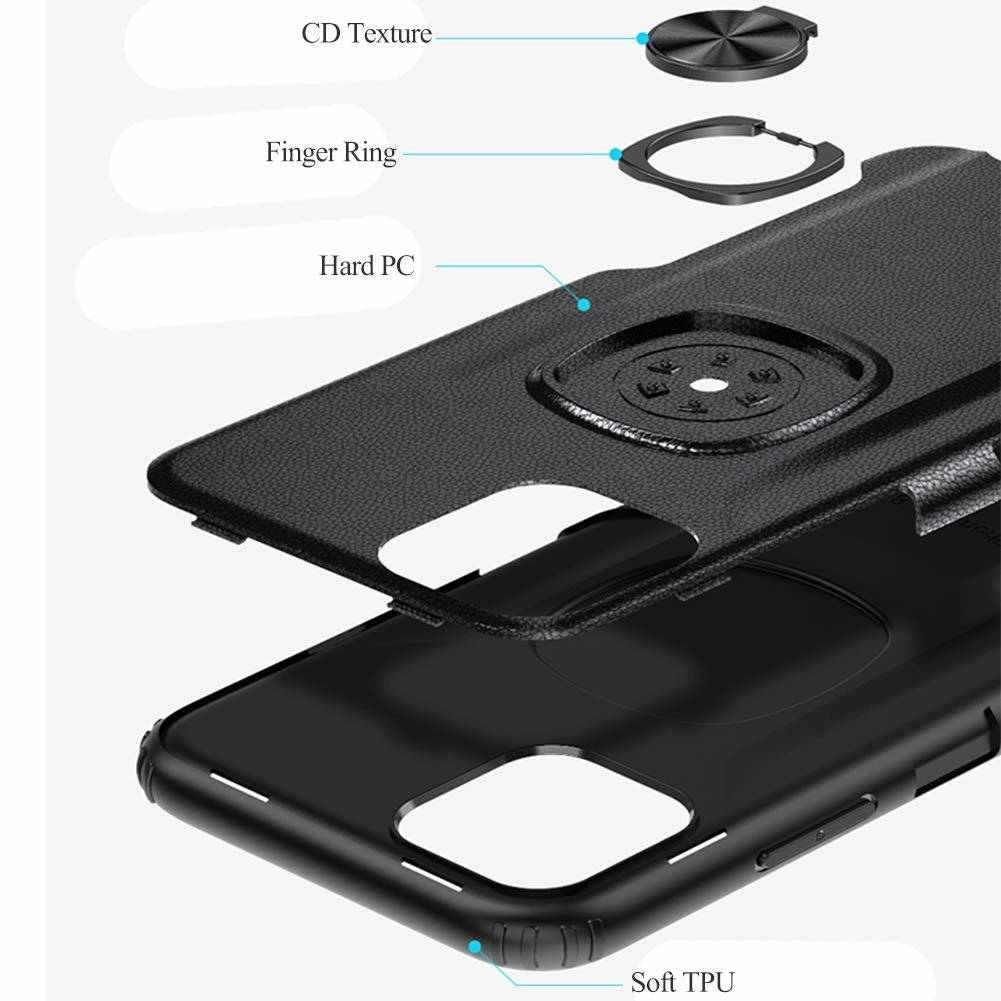 Kryt iPhone 12 mini Armored Armor Ring black