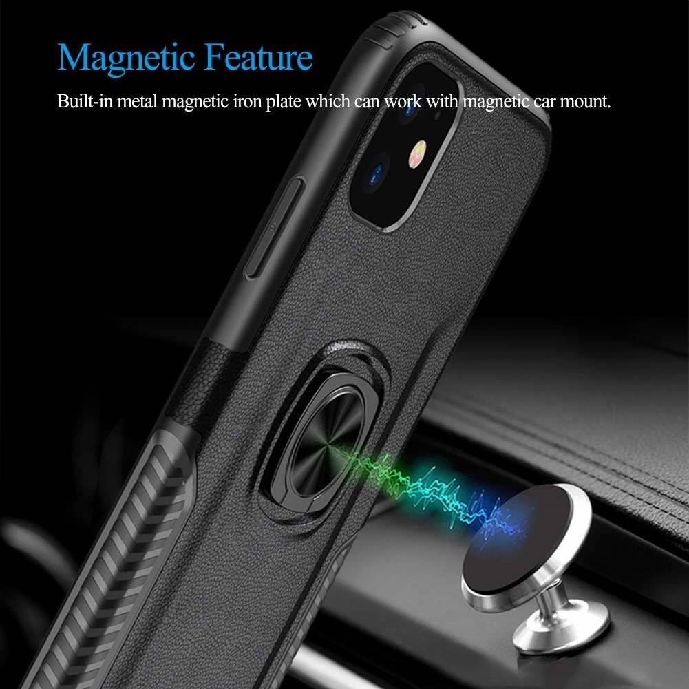 Kryt iPhone 12 mini Armored Armor Ring black