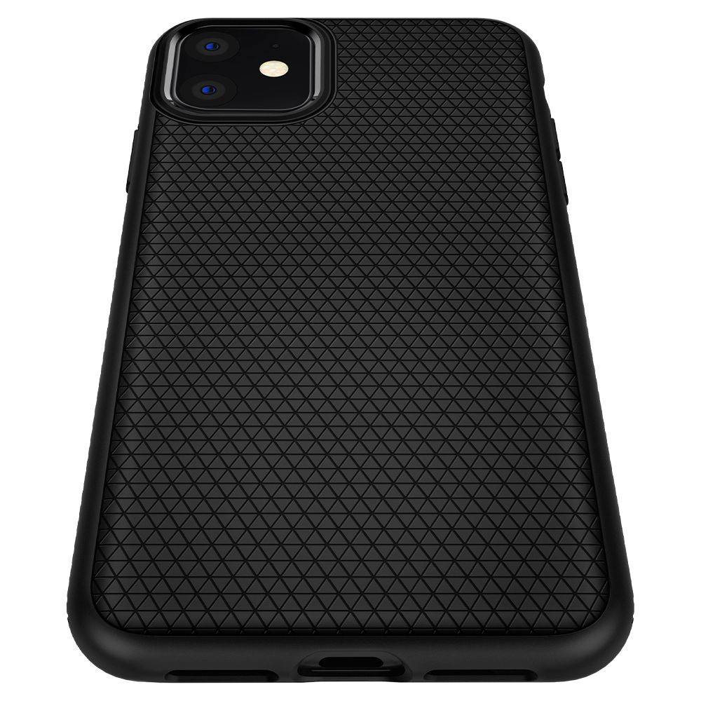 Kryt Samsung Galaxy S21 ULTRA Spigen Liquid Air Matte černý
